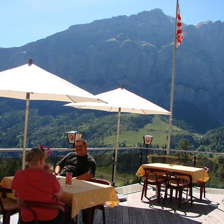 Hotel Restaurant Flaschen Albinen Exterior foto