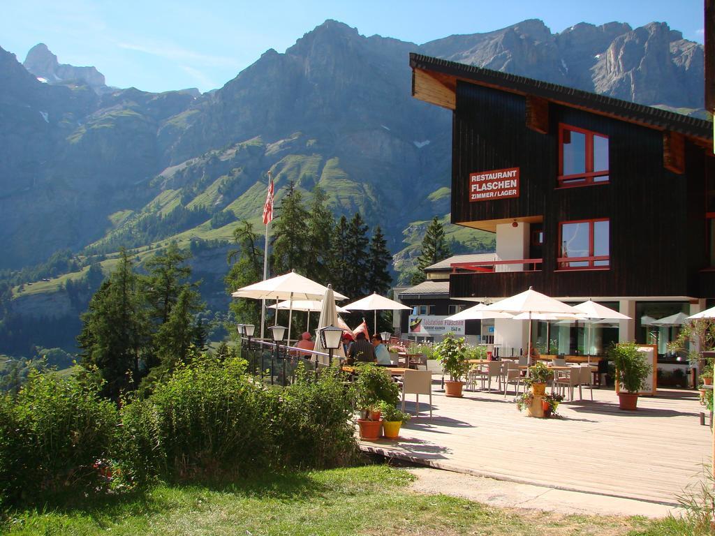 Hotel Restaurant Flaschen Albinen Exterior foto